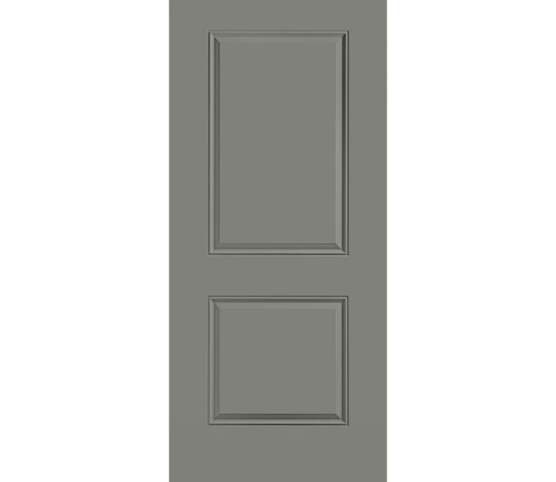 Mesa 2 Panel Square Steel Entry Door