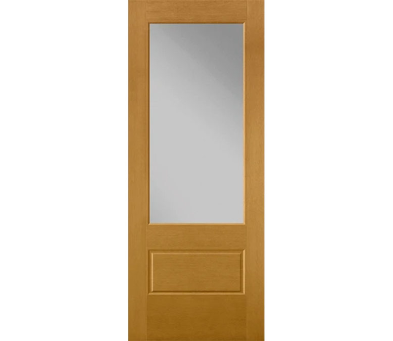 Mesa 3 Quaters Light Fiberglass Entry Door