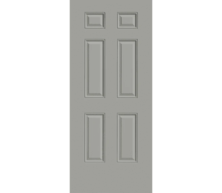 Mesa 6 Panel Steel Entry Door