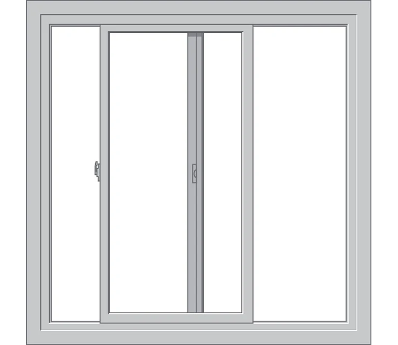 Mesa Pella Hurricane Shield Series Vinyl Sliding Window